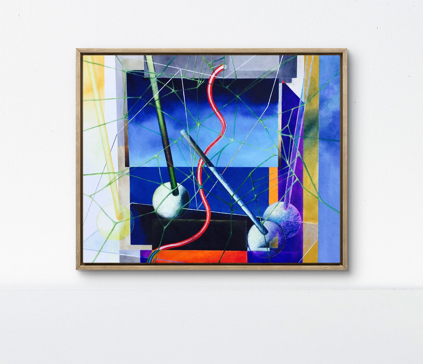 "Oriente-Occidente", oil on canvas, cm  120x80 - 2019